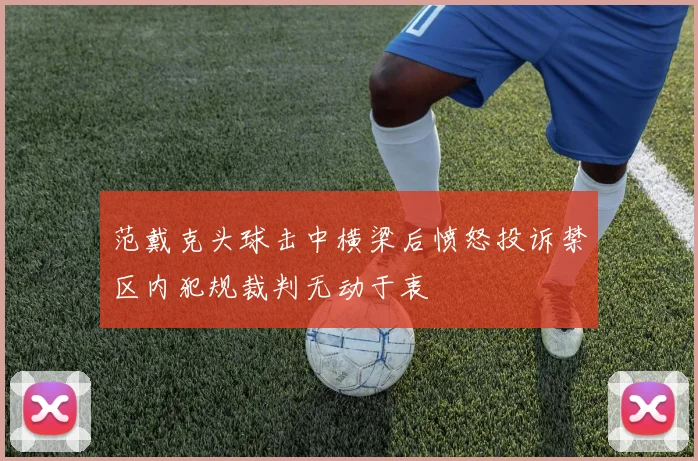 范戴克头球击中横梁后愤怒投诉禁区内犯规裁判无动于衷
